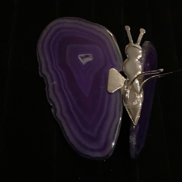 Purple Agate Butterfly - Picture 5 of 8